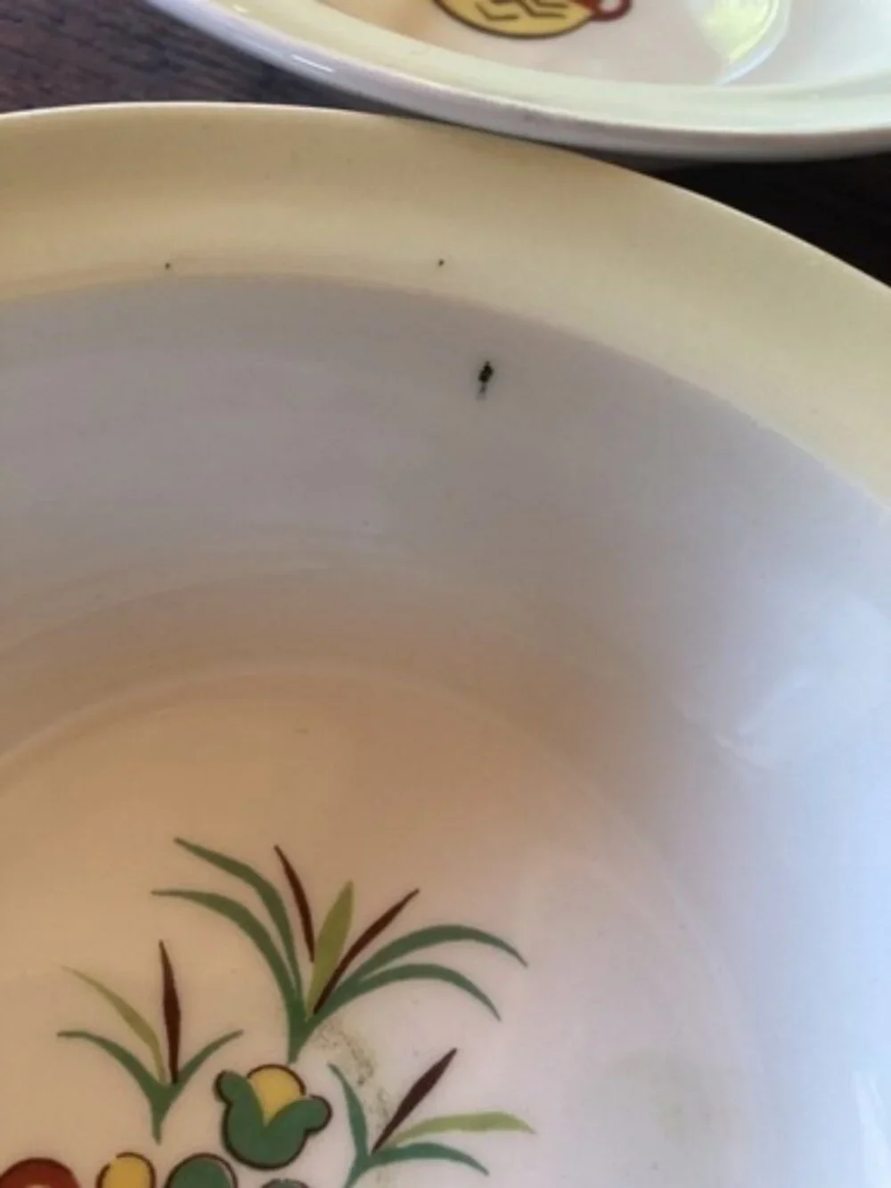Set Of 6 Bowls Taylor Smith Taylor Swiss Provincial 6” Yellow Antique 1952